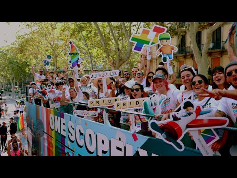 Scopely shines at the Barcelona Pride Parade 🎉🌈