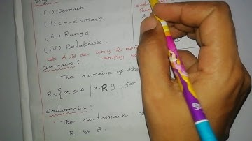 TN samacheer 10th maths exercise 1.2 definition. Relation, domain, codomain, range
