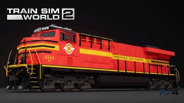 Season of ES44 (TSW2/ PS4) How to build up NS Heritage 8114 on livery designer🇺🇲 -Time Lapse