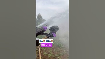 Bộ họng phun màu tím có khe tưới phun mưa rải nước rẻ quạt đều nước hơn #bectuoiBACTHAO