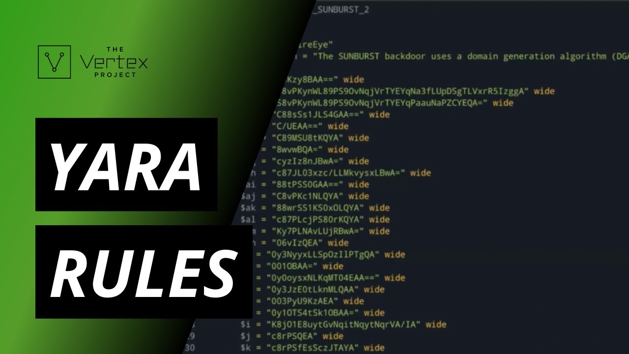 What's New YARA Rules YouTube