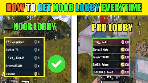 How to get Noob Lobby or Bot Lobby In Asia Server Pubg Mobile || Get Noob or Bot Lobby very Easily