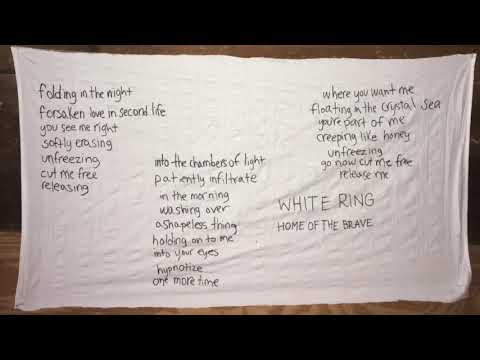 WHITE RING - Home of the Brave ++ lyric video *
