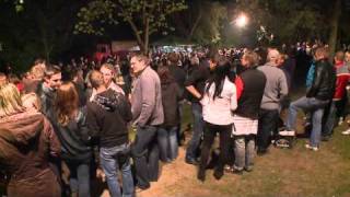 Osterfeuer im Eichsfeld