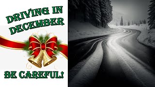 Stressful December makes people do mistakes in traffic! Norwegian winter roads by Foss Dronefoto 62 views 1 year ago 1 minute, 51 seconds