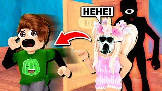 My BOYFRIEND Plays DOORS For The FIRST TIME! (Roblox)