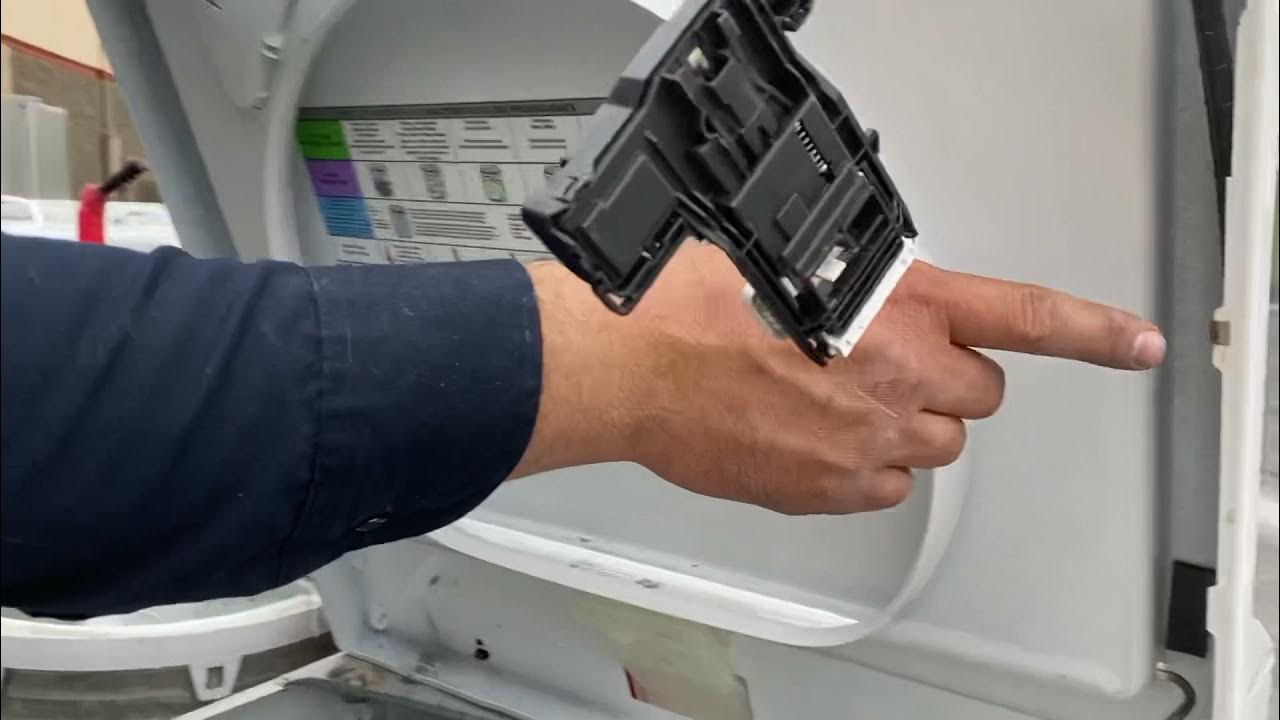 Como reparar una lavadora MAYTAG no empieza sólo se pone el seguro y se