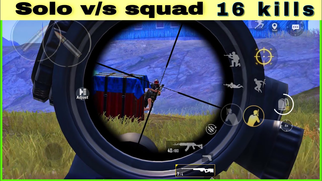 😎Full squad rush at me| solo vs squad full gameplay - YouTube