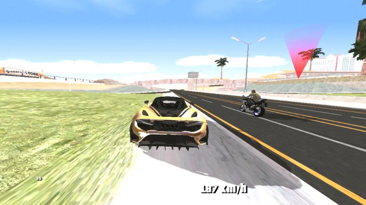 1/2 Mile Drag Race McLaren 765LT Vs Yamaha R1M GTA San Andreas - YouTube