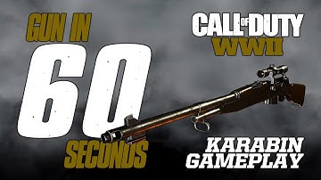 KARABIN GAMEPLAY/COMMENTARY (CODWW2 CUSTOM CLASS GUIDE)