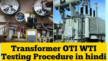 Transformer OTI and WTI setting and Testing| Transformer Protection simulation | Electrical | Hindi