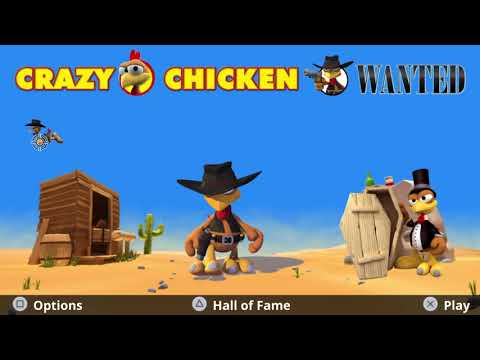 Crazy Chicken Wanted 100% Platinum