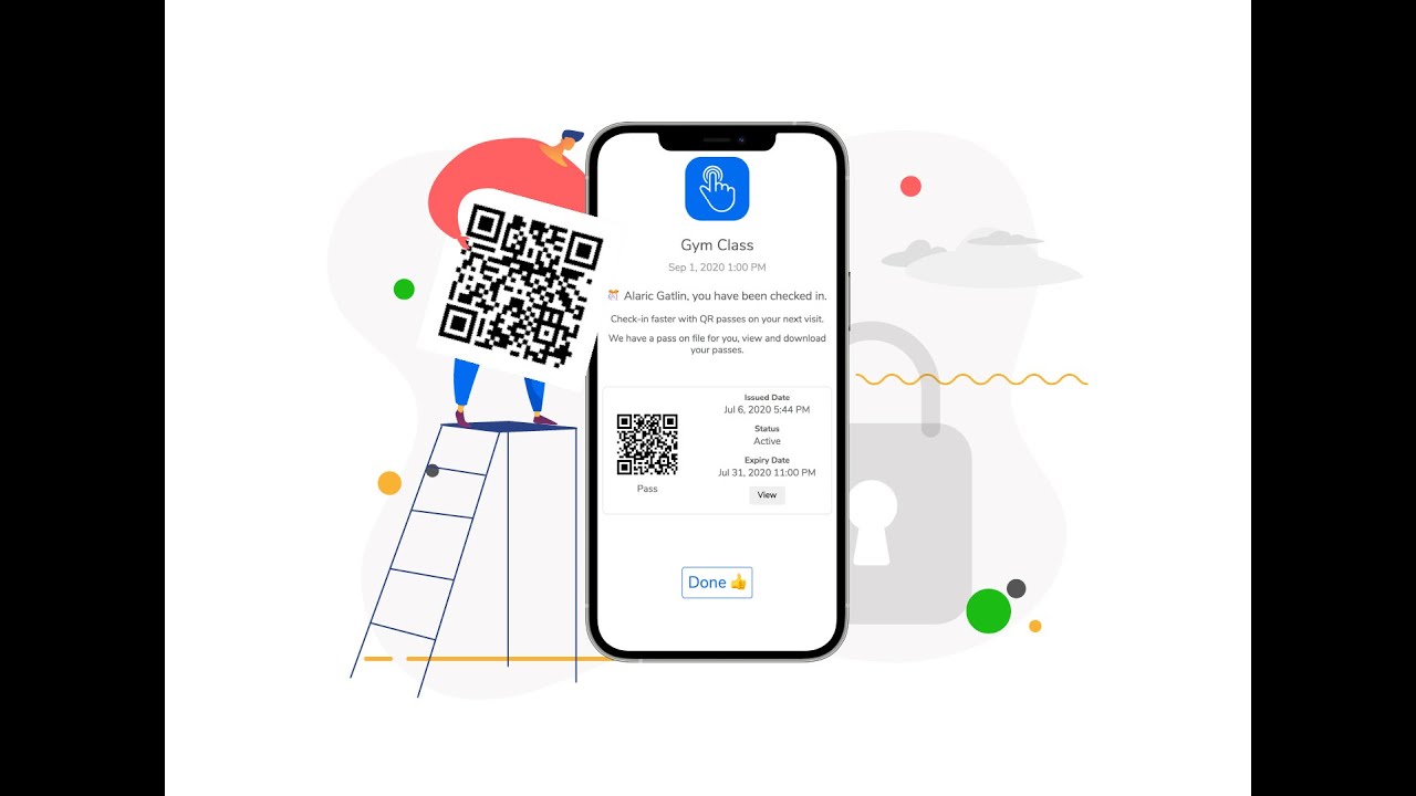 How to check in with Individual QR Passes - YouTube