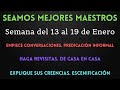 SEAMOS MEJORES MAESTROS ✅ SEMANA DEL 13 AL 19 DE ENERO