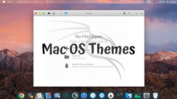 Mac OS Theme For Kali Linux ✓