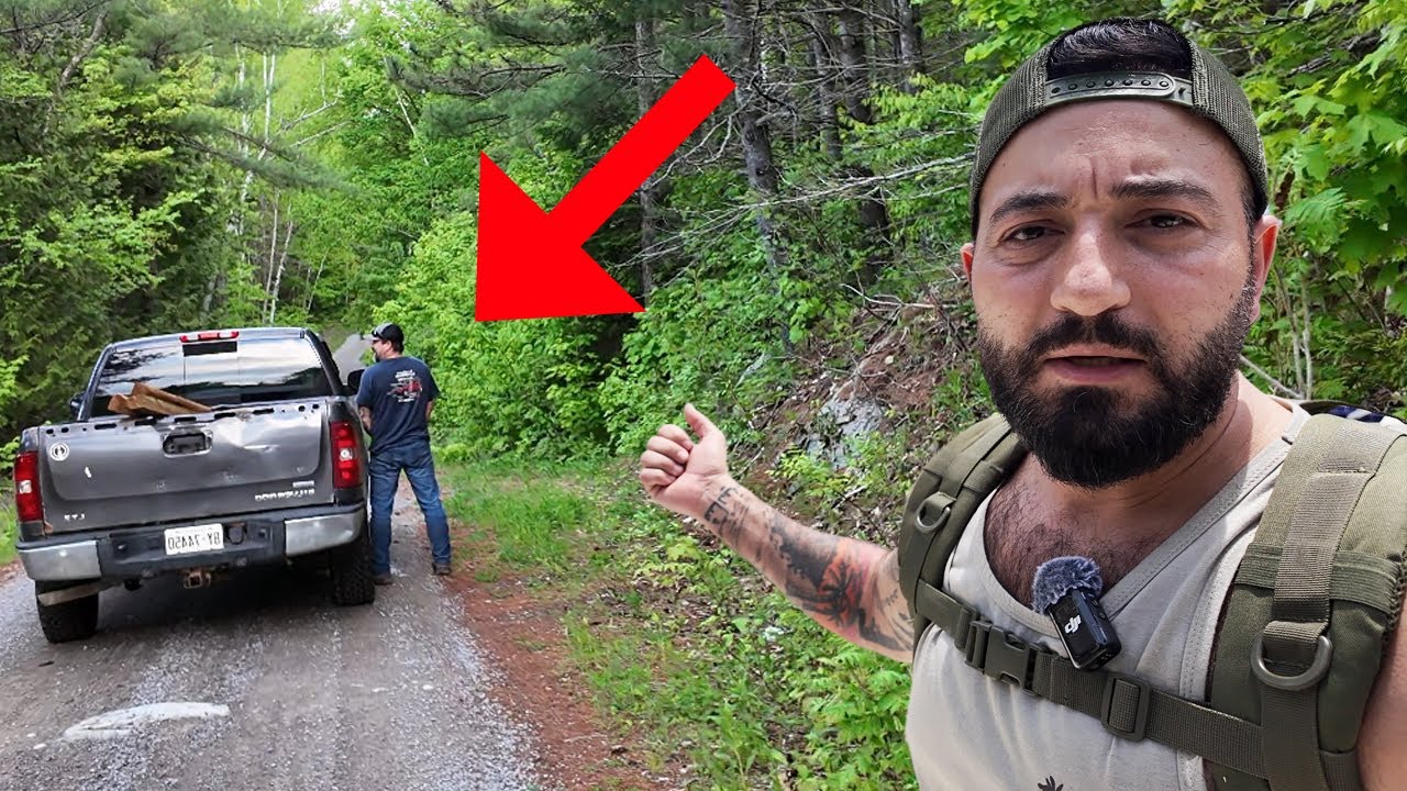 (OFF GRID)  WEIRD GUY BLOCKED MY ROAD AND WHAT HE DID WILL SHOCK YOU!