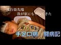 【手足口病】小さい子供がいると、やっぱり最先端