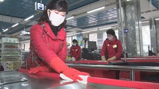 店舗のウイルス対策強化 北朝鮮・平壌の百貨店など