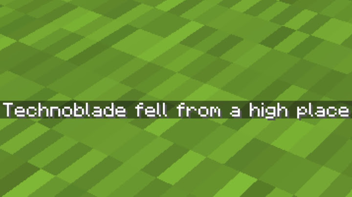 "Technoblade Never Dies"