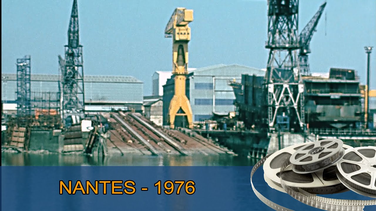 Nantes 1976, lancement d'un cargo