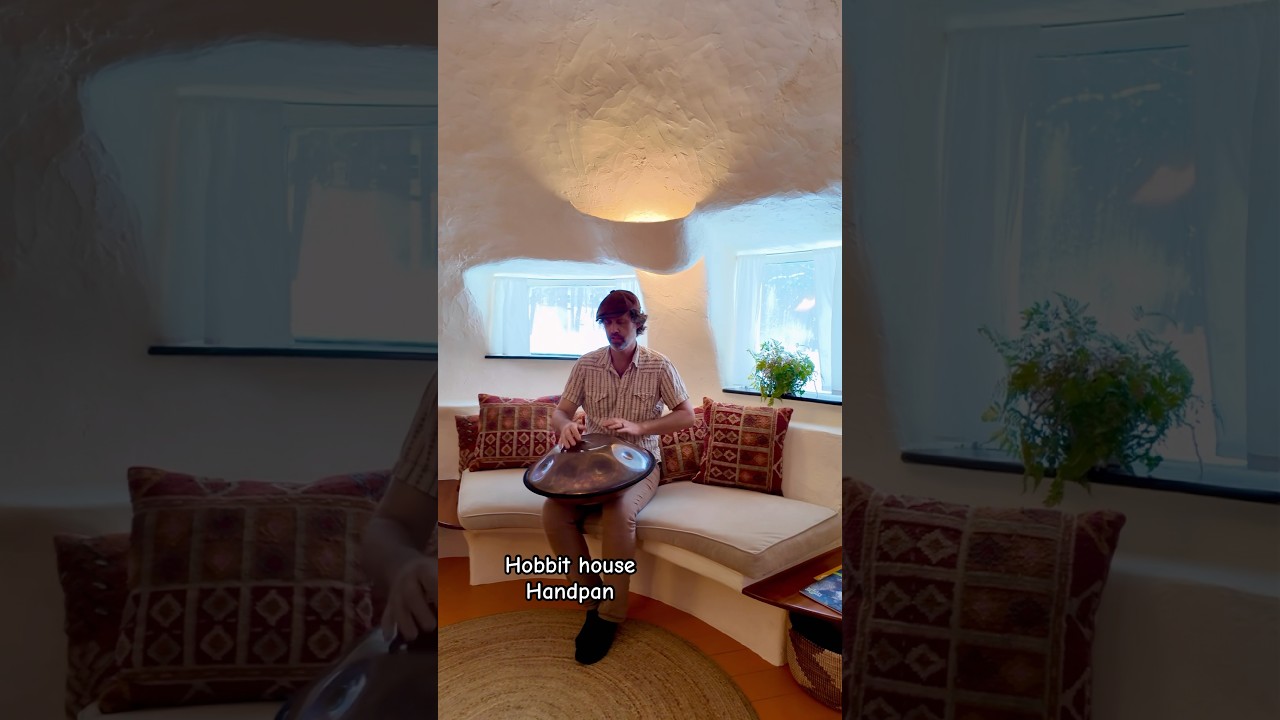 Hobbit house Handpan- 11:11 and @sonidodemano8932 #handpan