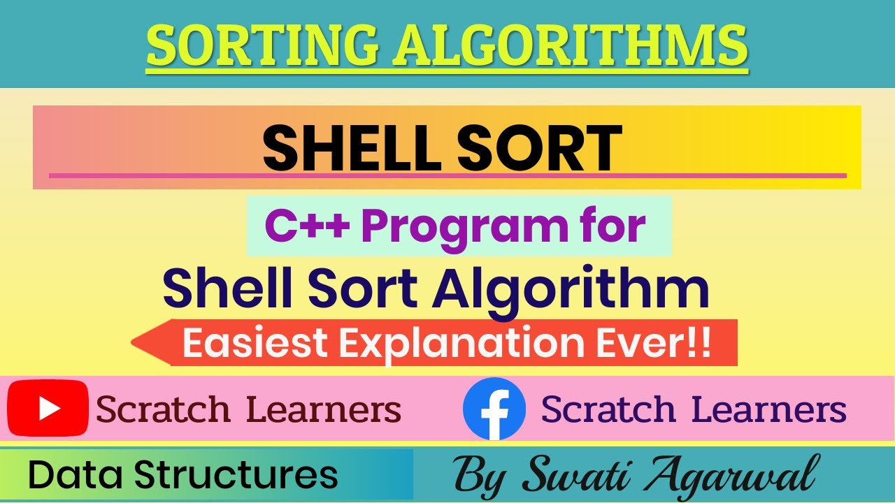 Shell Sort (With Code in Python, C++, Java and C)