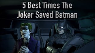 5 Times The Joker Has Saved Batman's Life