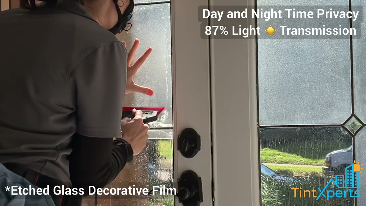 How to Install Window Film, Privacy Film, and Two Way Mirror Film 