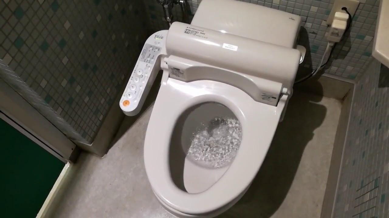 勝手に流れるトイレ auto Flow toilet YouTube