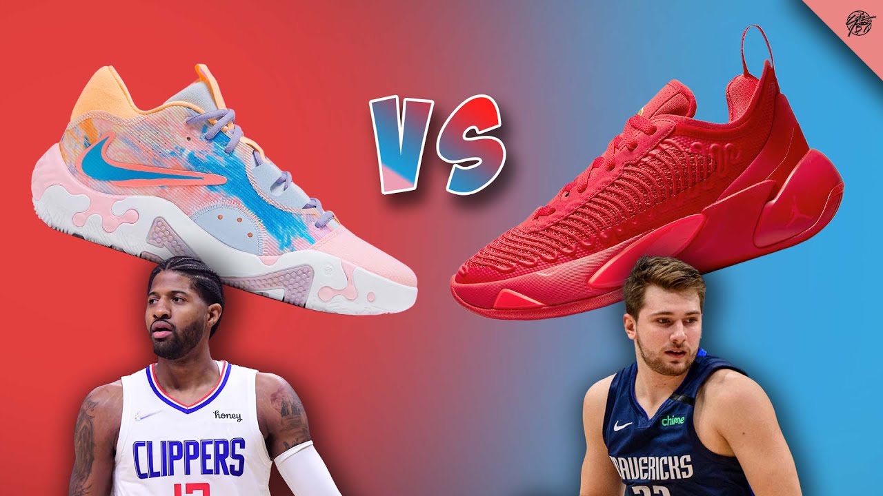 Nike 6 vs Jordan Luka 1! Luka Doncic vs Paul George?! What's Better?! - YouTube