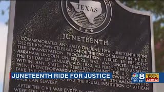 Dozens of Tampa Bay residents ride for justice on Juneteenth