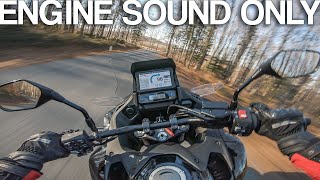 Honda NT1100 sound &amp; quick review [RAW Onboard]