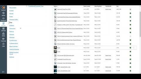 Working with Canvas Files