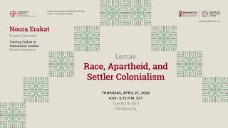 Race, Apartheid, and Settler Colonialism