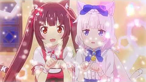 Thumbnail of side-by-side (feat. Aiobahn)- FUWAMOCO (Hololive_EN FUWAMOCO + Nekopara Chocola & Vanilla AMV)