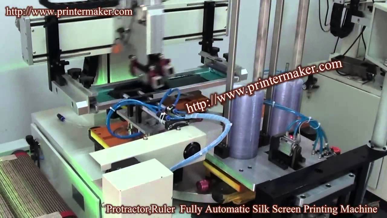 Printing Machine for Protractor  Ruler,Ruler Printing Machine,Screen Printing Machine