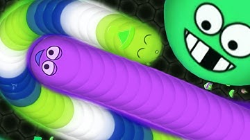 Wormate.io Giant Worm Hunting Monster Worms // Best Wormate Trap Tactics // Epic WormateIO Game