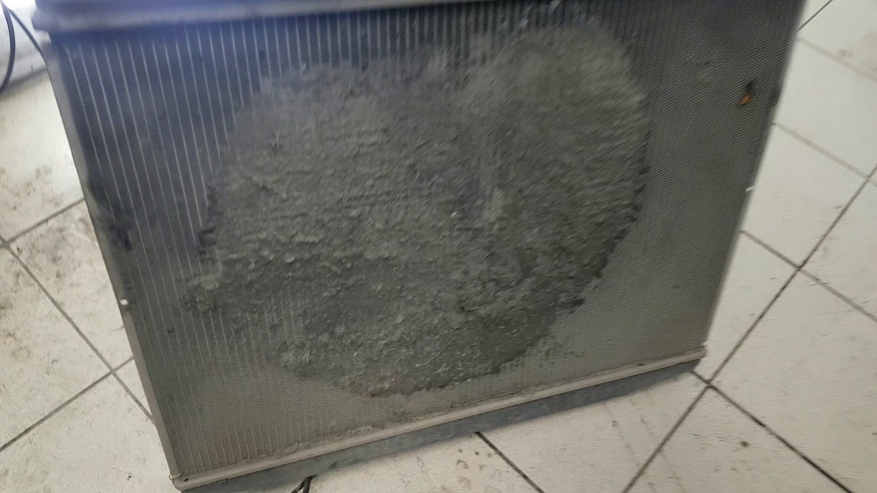 Land Cruiser 100 дизель. Промывка радиатора двигателя. Пробег 270 000 км. Заметки.