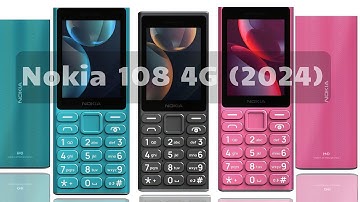 Nokia 108 4G (2024) Feature phone keypad Mobile