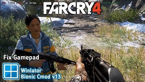 Winlator Bionic Cmodv13 - Gameplay Far Cry 4 (Windows) On Android | Fix Gamepad
