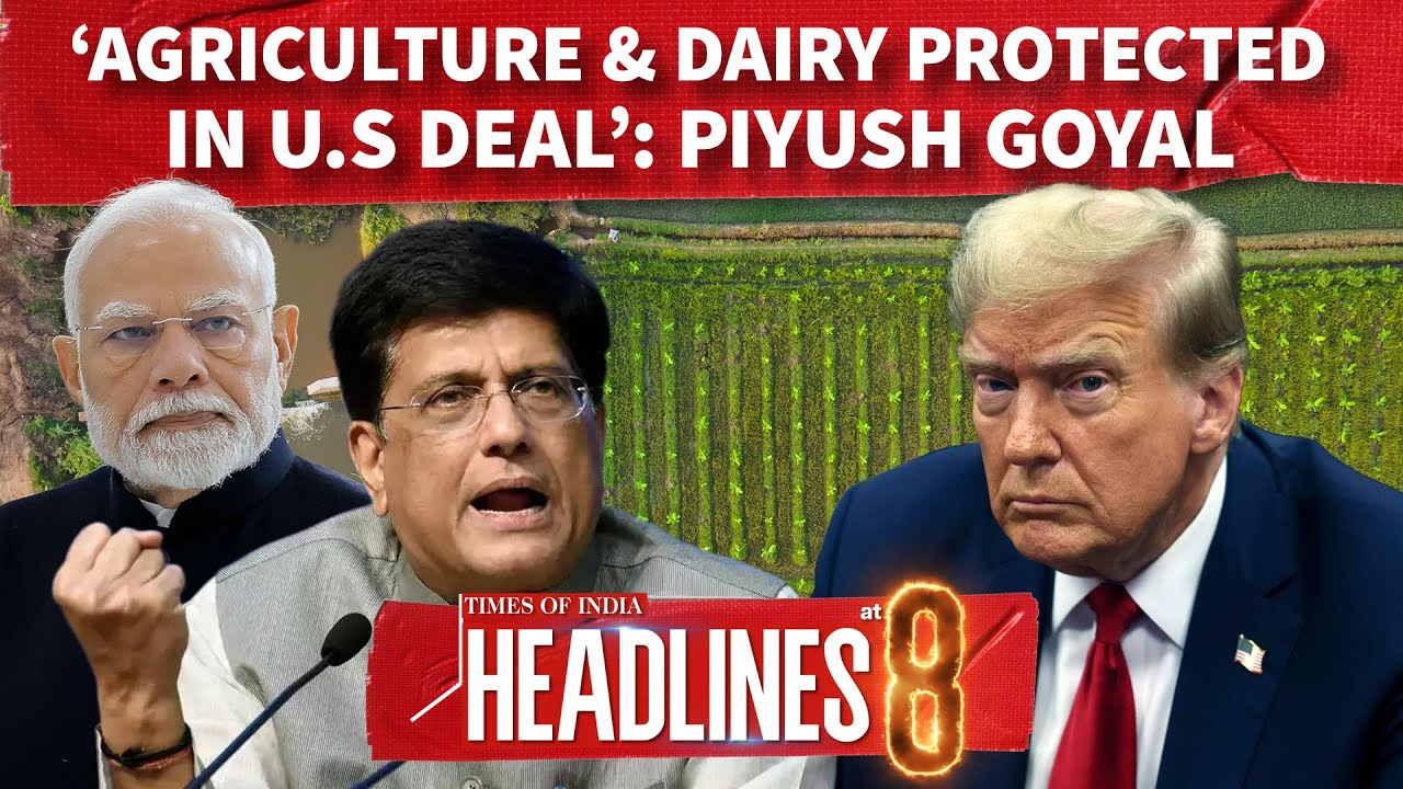 'Agriculture, Dairy Protected': Piyush Goyal Cheers India-US Pact; Jaishankar Meets Trump Top Aides