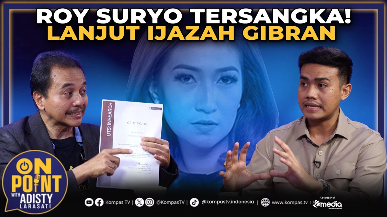 (FULL) Roy Suryo Tersangka! Pulang dari Australia, Debat Ijazah Palsu dengan Sekjen Gibranku | 48