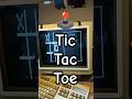 Tic Tac Toe - 1985 #oldschoolpc #retrocomputing #techretro #vintagetech #retrogaming #retro #gaming