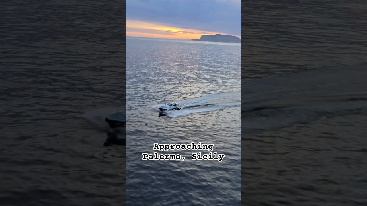 Approaching Palermo, Sicily