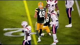 Isaiah Bolden Injury 23 New England vs Green Bay NFL preseason