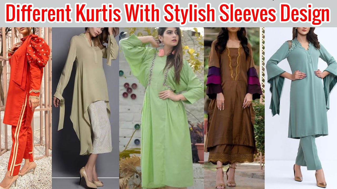 Latest Trendy Stylish Sleeves 2022 Newest designing Detailing by Kushi  Maqbool Daughter | Sleeves designs for dresses, Fashion blouse design, Kurta  neck design