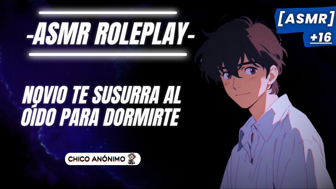 [ASMR] NOVIO TE SUSURRA AL OÍDO PARA DORMIRTE ❤️​✨​