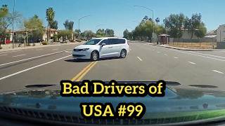 Bad Drivers of USA #99 - Minivan wants to get T Boned