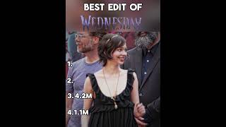 Best WEDNESDAY Edits 💖🔥 #ranking #wednesday #emmamyers #edit