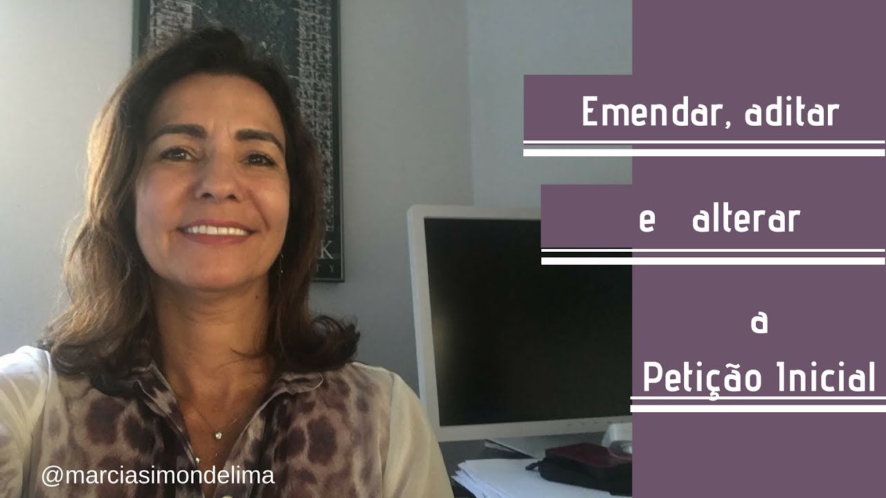 [ PETIÇÃO INICIAL ] - Emendar, aditar ou alterar? 📝🎓 - YouTube